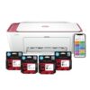 m8 HP Ink Advantage Ultra 4929 Print, Copy, Scan, Self Reset WiFi, Smart App Setup, Print per Page Cost Starting at 44paise/Page with 2 Additional Sets of Inks, Ideal for Home 5 4 3 21